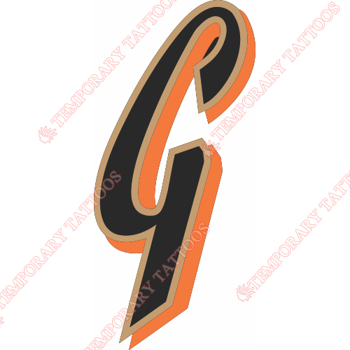 San Francisco Giants Customize Temporary Tattoos Stickers NO.1887